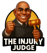 The Injury Judge logo